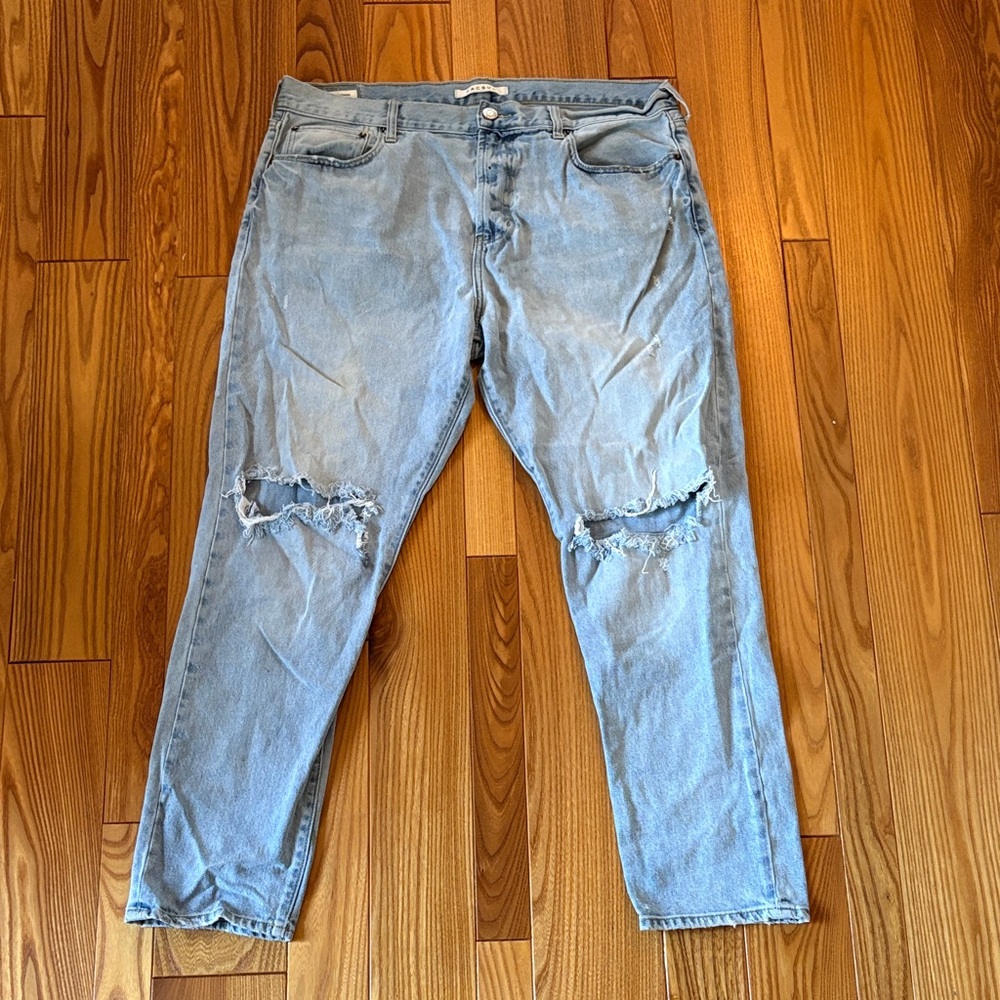 PacSun Light Blue Ripped Skinny Jeans